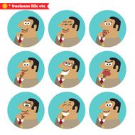 Boss facial emotions