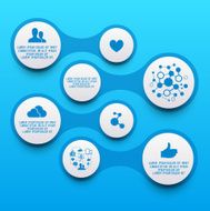 Clean Circle Infographic Elements N3