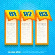 vector abstract 3d paper infographics N103