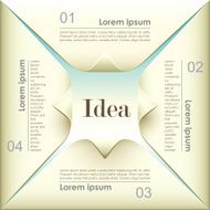 vector abstract 3d paper infographics N104