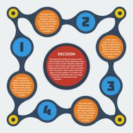 Metaball infographic elements N9