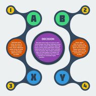 Metaball infographic elements N10