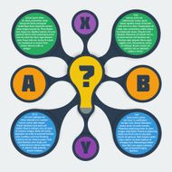 Metaball infographic elements N11