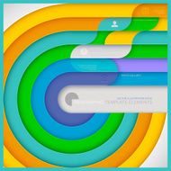 Web Infographic Abstract Template N2
