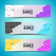 Modern design Business banners set N5