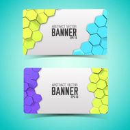 Modern design Business banners set N6