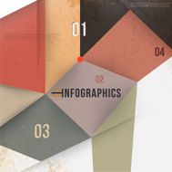 Abstract infographics design N74