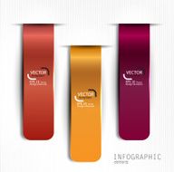 Vertical bookmark templates