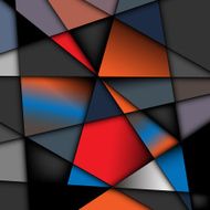 Abstract background Effect glass painting N4