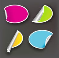 Abstract paper tag