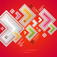 Abstract infografics design N58