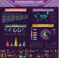 Passenger car transportation infographics N36