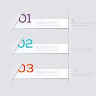Abstract business info graphics template with icons N201