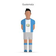 Guatemala football player Soccer uniform N2
