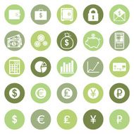 Vector Set of Finance Icons N11