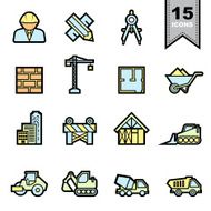 Construction Icons Set N9