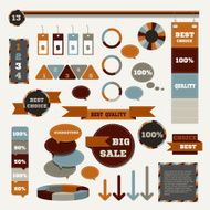 Set of infographics element N2