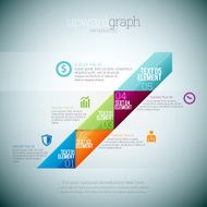Upward Graph Infographic