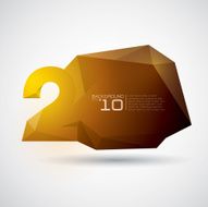 polygonal number design N8