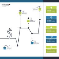 Comparative chart with templates for presentation N63