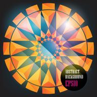 Abstract polygonal design geometrical background NO 1
