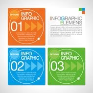 Abstract infographics N240