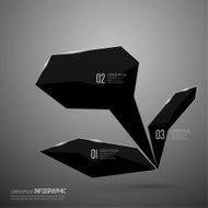 Modern design of shining crystals triangular shapes N4