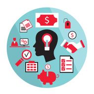Bright idea business concept N2