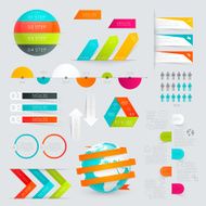 Set of Timeline Infographic Design Templates N34