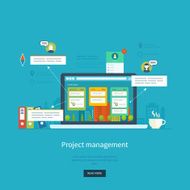 Concepts for business planning consulting teamwork project management and development N3