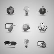 Icon Set for Web N12