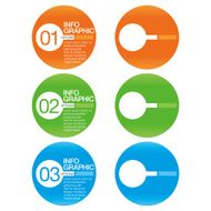 Abstract infographics N242