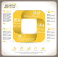 Minimal infographic template N49