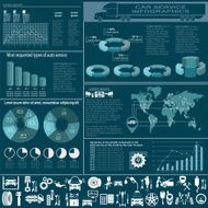 Car service infographics N6