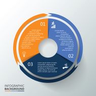 Vector circle infographic N80