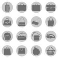 Vector Set of Bags Icons N11