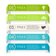 Vector arrows infographic Template for diagram graph presentation and chart N19