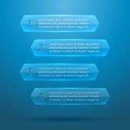 Glass elements of infographics N6