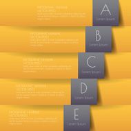 Design flat shadow template banners graphic or website Vector N16