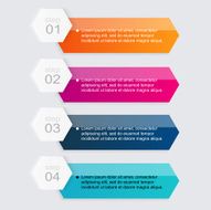 Infographics elements in modern flat business style Can be used N8