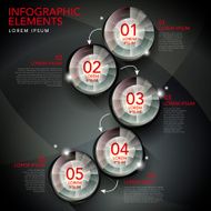 abstract flow chart infographics N48