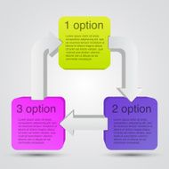 Modern vector template for your business project N351