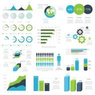 Web infographic elements vector