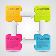 Modern vector template for your business project N352