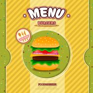 fast food restaurant menu