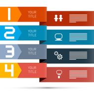 Paper Progress Steps for Tutorial Infographics N8