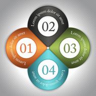 Abstract modern options template N11
