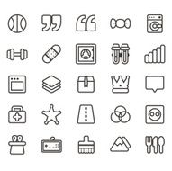 Universal Line Icons For Web and Mobile 11