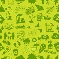 Environment ecology seamless pattern Environmental background N2