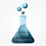Business Infographics scientific style Vector illustration N2